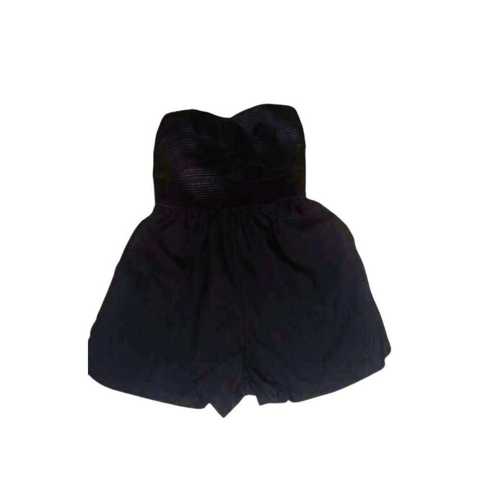 WOW Couture World Of Women Sleveless Black Romper (Size S)